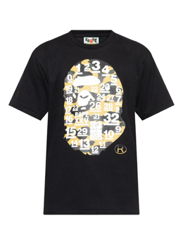 A BATHING APE: Чёрная футболка 