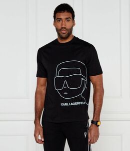 Karl Lagerfeld: Чёрная футболка 