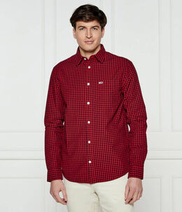 Tommy Jeans: Красная рубашка 
