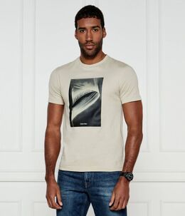 Calvin Klein: Жёлтая футболка 