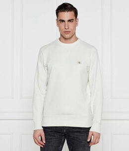Calvin Klein Jeans: Белый свитер 