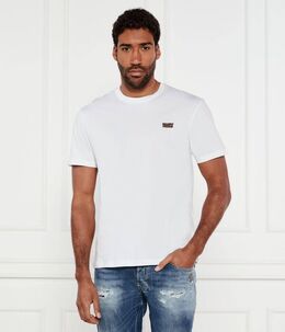 Just Cavalli: Белая футболка 