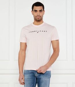 Tommy Jeans: Коричневая футболка 