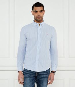 Polo Ralph Lauren: Синяя рубашка 