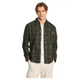 Pepe Jeans: Зелёная рубашка 