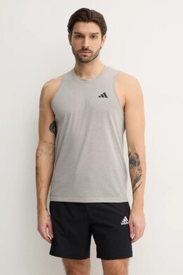adidas Performance: Серая футболка 