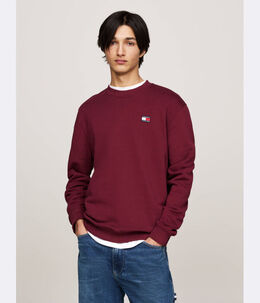 Tommy Jeans: Красный свитер 