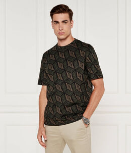 Armani Exchange: Футболка цвета хаки 