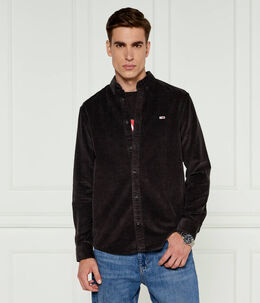 Tommy Jeans: Чёрная рубашка 