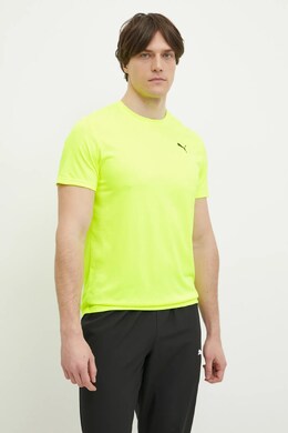 PUMA: Жёлтая футболка  Essentials