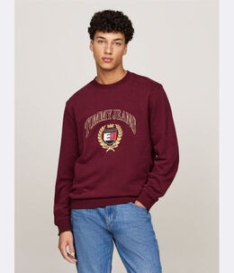 Tommy Jeans: Красный свитер 