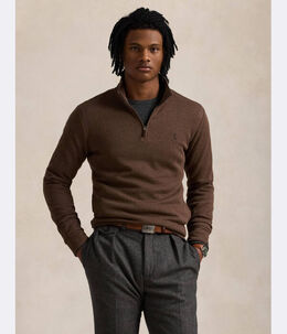 Polo Ralph Lauren: Коричневый свитер 