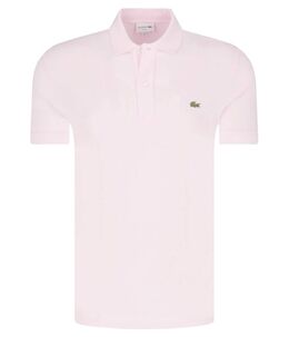 Lacoste: Розовая рубашка 