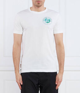 Lacoste: Белая футболка 