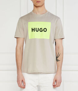 Hugo: Жёлтая футболка 