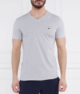 Lacoste: Серая футболка 