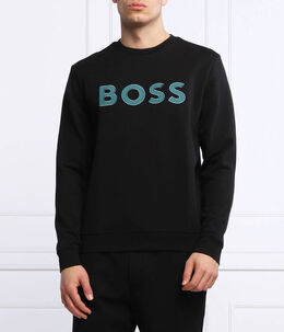BOSS Orange: Чёрный свитер 