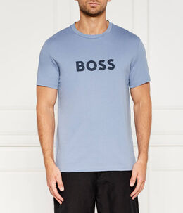 BOSS: Синяя футболка 