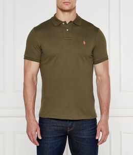 Polo Ralph Lauren: Рубашка цвета хаки 