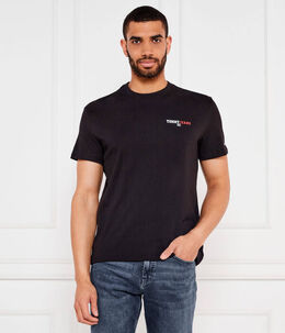 Tommy Jeans: Чёрная футболка 