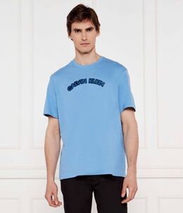 Calvin Klein Jeans: Синяя футболка 