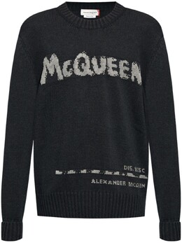 Alexander McQueen: Чёрный свитер 