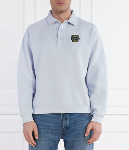 Lacoste: Синяя рубашка 