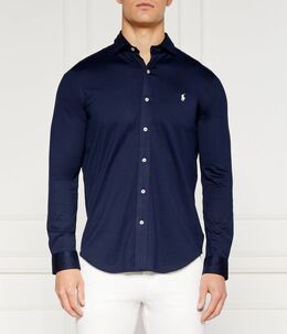 Polo Ralph Lauren: Синяя рубашка 