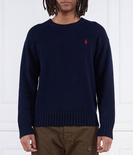 Polo Ralph Lauren: Синий свитер 