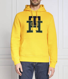 Tommy Hilfiger: Жёлтый свитер  Icon