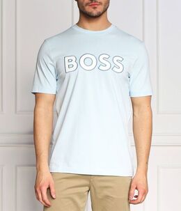 BOSS Orange: Синяя футболка 