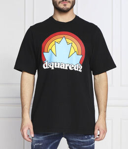 Dsquared2: Чёрная футболка 