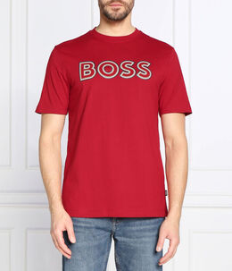 BOSS: Красная футболка 