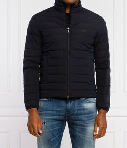 Emporio Armani: Синий пуховик 