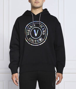 Versace Jeans Couture: Чёрный свитер 