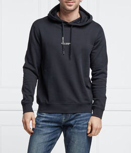 Armani Exchange: Синий свитер 