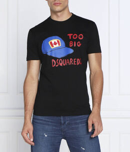 Dsquared2: Чёрная футболка 