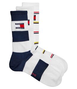 Tommy Jeans: Белые носки 