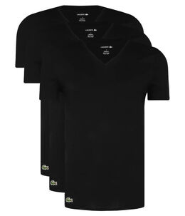 Lacoste: Чёрная футболка 