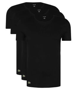 Lacoste: Чёрная футболка 