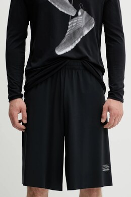MM6 Maison Margiela: Чёрные шорты 