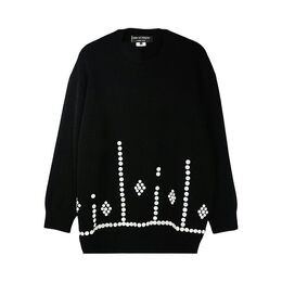 Comme des Garçons: Чёрный свитер 