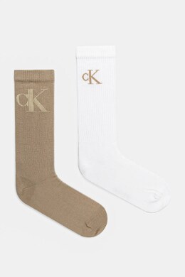 Calvin Klein Jeans: Зелёные носки 