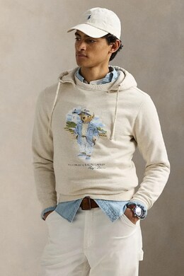 Polo Ralph Lauren: Белая толстовка 