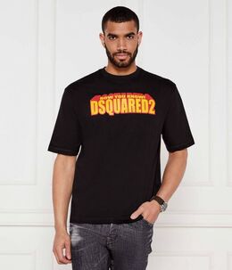 Dsquared2: Чёрная футболка 