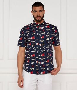 Tommy Hilfiger: Синяя рубашка 