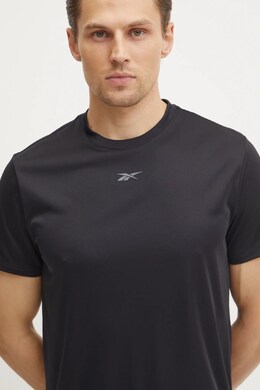 Reebok: Чёрная футболка 