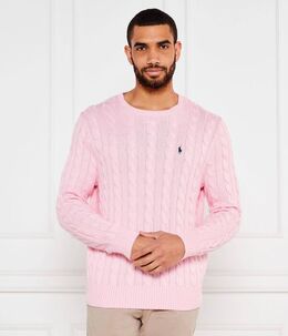 Polo Ralph Lauren: Розовый свитер 