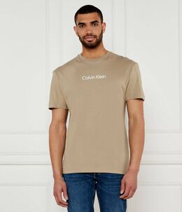 Calvin Klein: Жёлтая футболка 