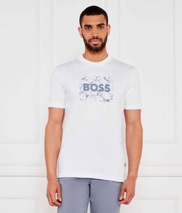 BOSS Orange: Белая футболка 